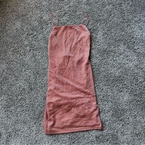 Lovely Day Dusty Pink Mini Dress
